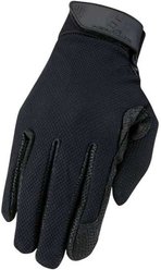 Heritage Tackified Performance Horse Riding Glove, Black, 8