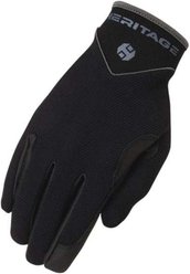 Heritage Ultralite Horse Riding Glove, Black, 5