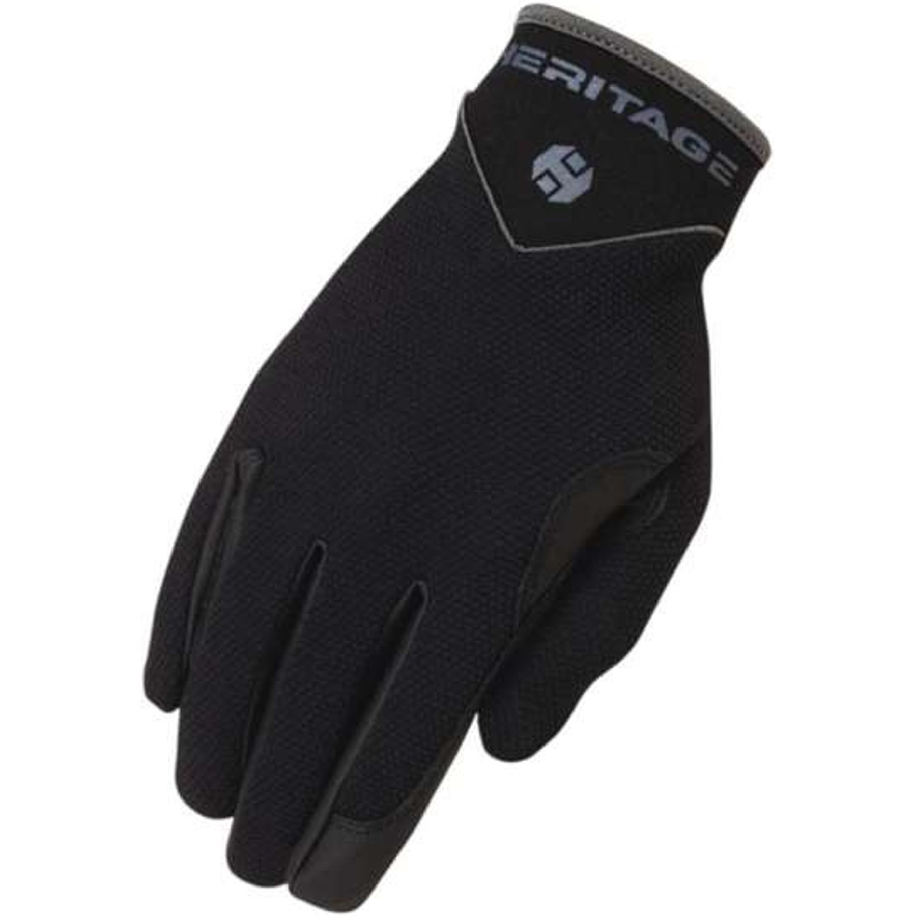 Heritage Ultralite Horse Riding Glove, Black, 8
