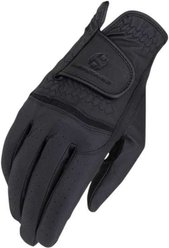 Heritage Premier Show Horse Riding Glove, Black, 9