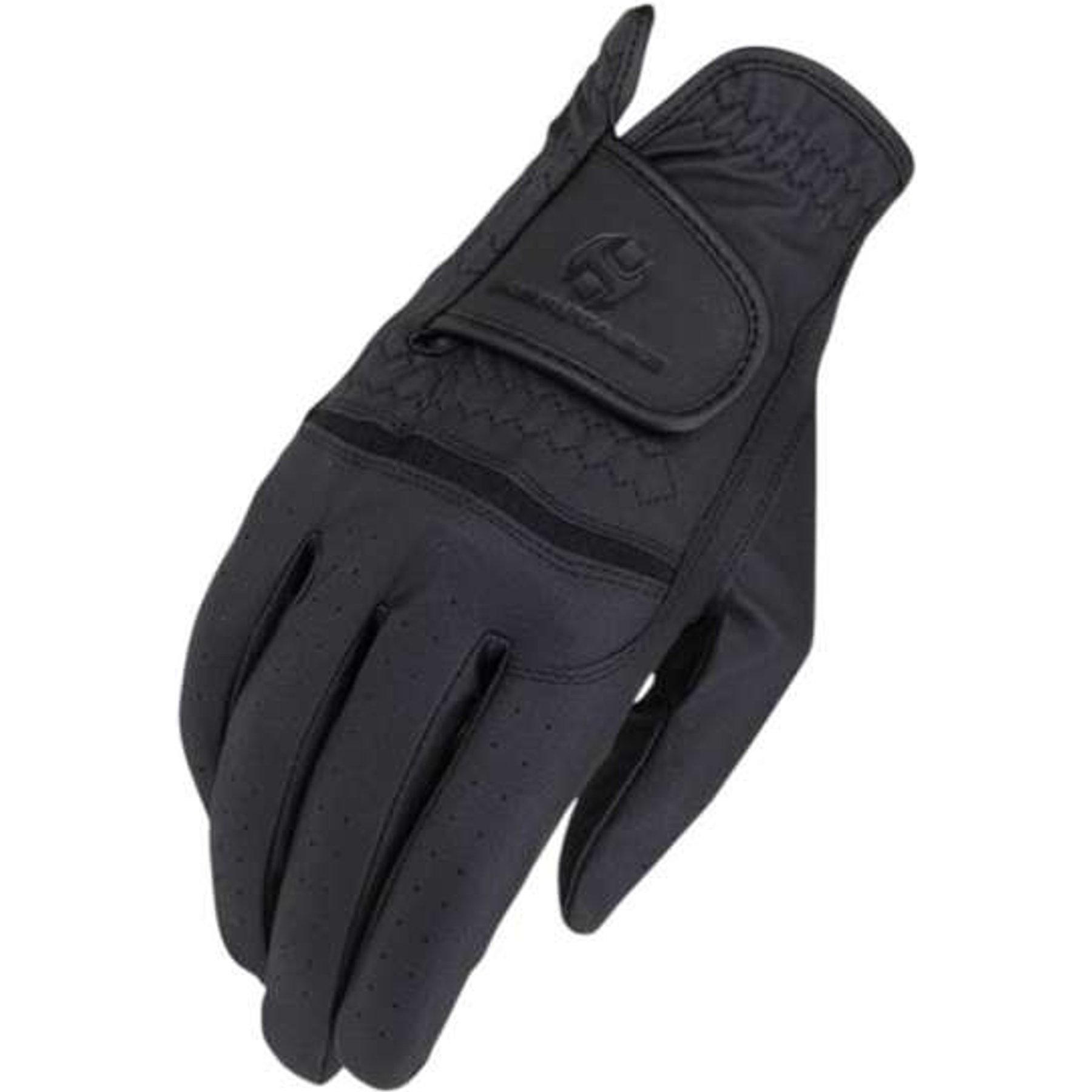 Heritage Premier Show Horse Riding Glove, Black, 6