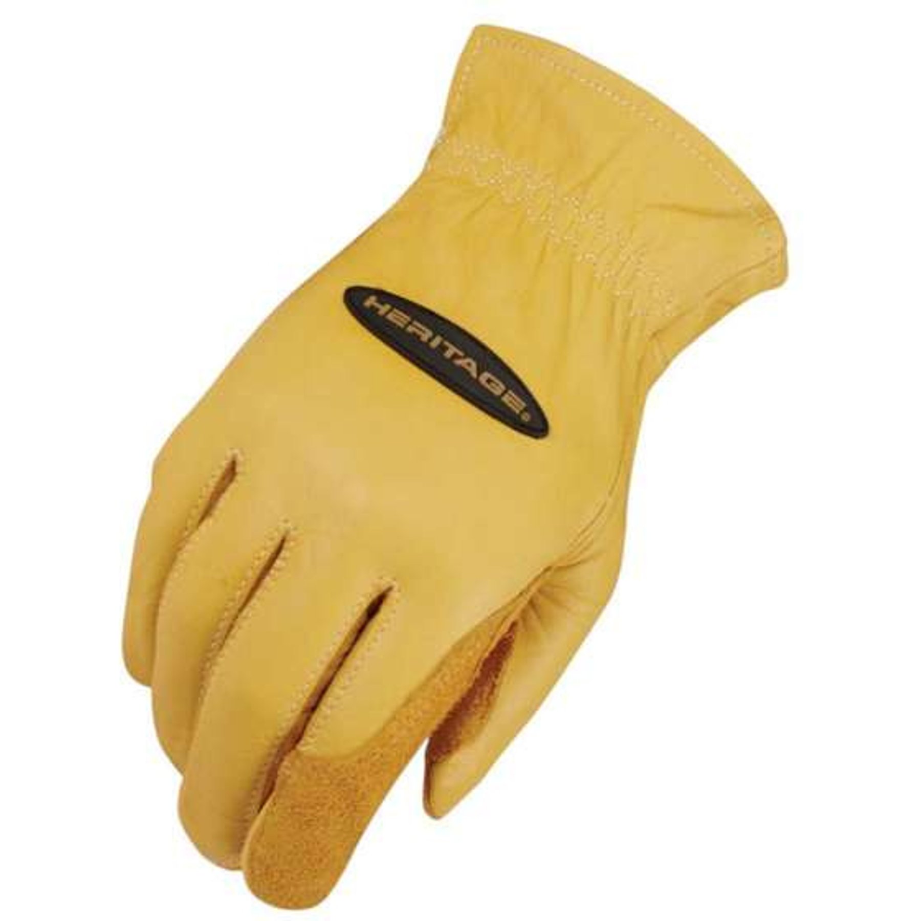 Heritage Ranch Work Horse Riding Glove, Tan, 8