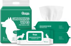 COCOYO Plant-Based Hypoallergenic Fragrance Free Dog Potty Pad Wipes, 300 count