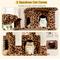 Show in main carousel: Globlazer 78-inch Tall Sturdy Indoor Cat Tree, Leopard Print slide 4 of 8