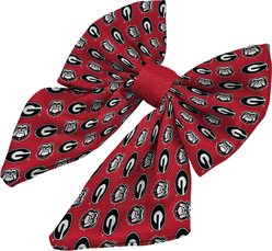 ShopInstaPets Accessory Dog Bow Tie, Georgia Bulldog slide 2 of 3