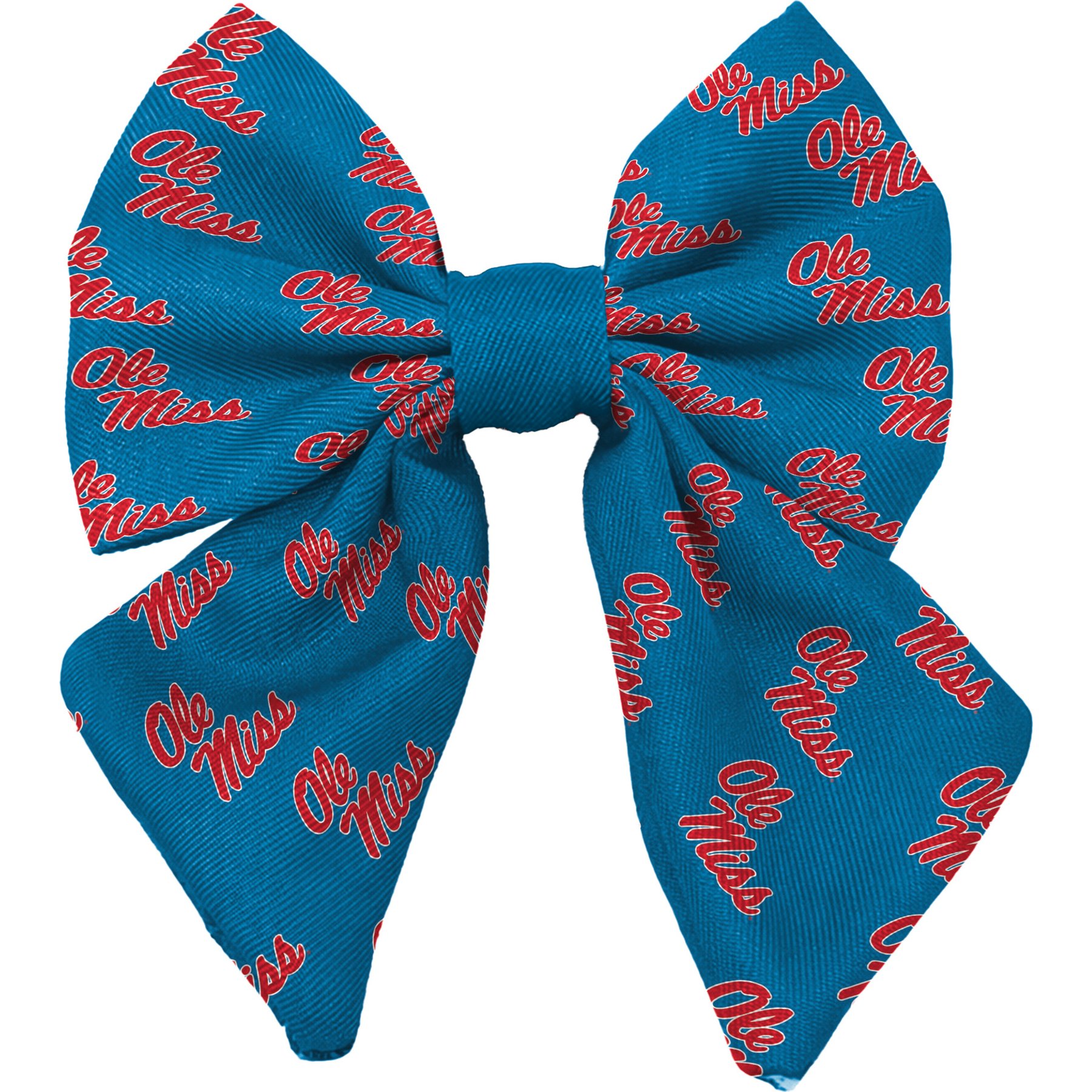 ShopInstaPets Accessory Dog Bow Tie, Ole Miss Rebel