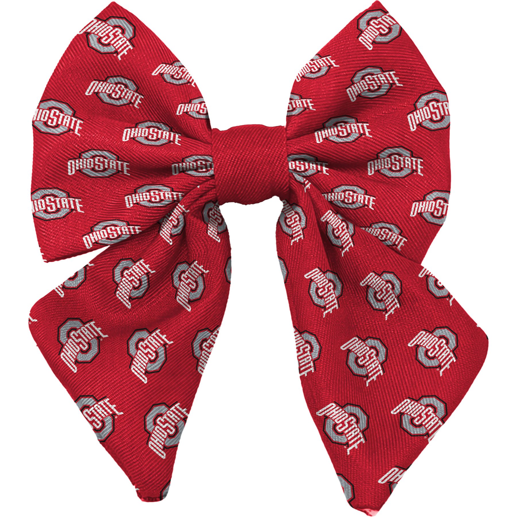 ShopInstaPets Accessory Dog Bow Tie, Ohio State Buckeyes