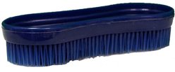 Intrepid International Magic Plastic Bristle Grooming Brush Horse Blanket Brush, Navy