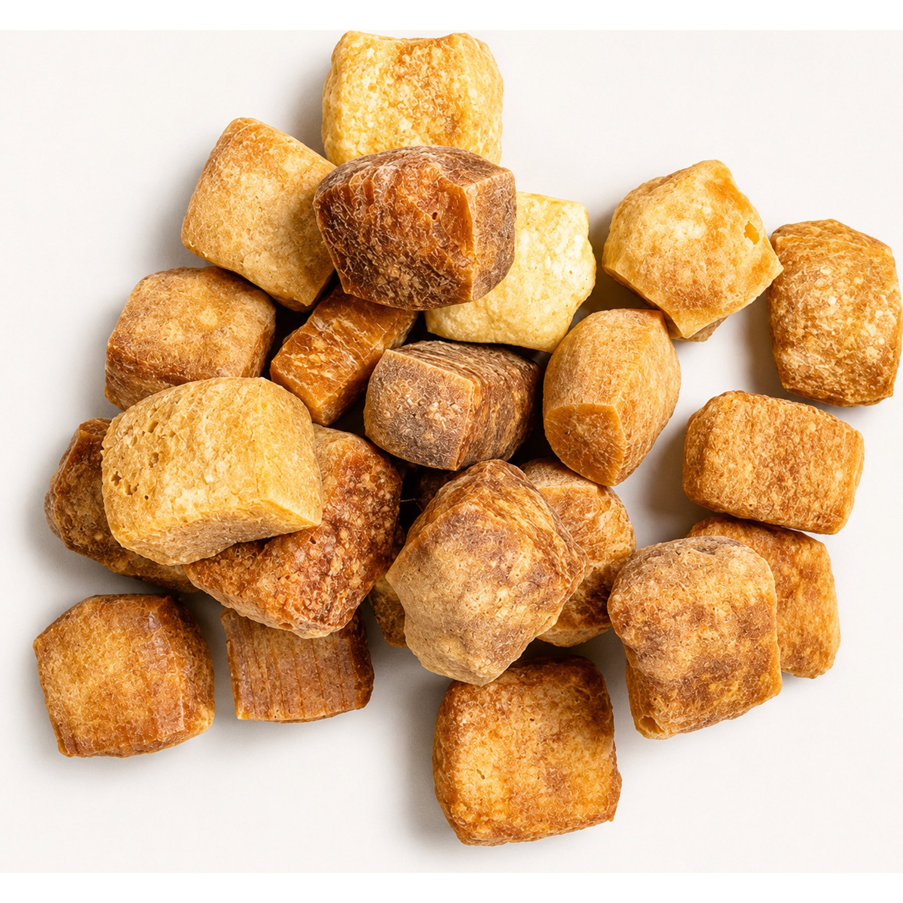 The Treat Shack Puffed High-Protein Original Yak Cheese Soft & Chewy Dog Treats, 8-oz bag