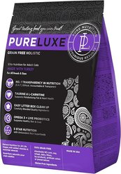 Pureluxe Elite Nutrition Turkey Grain-Free Dry Cat Food, 14-oz bag