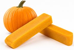The Treat Shack 5 to 6-in Pumpkin Infused Cheese Hard Dog Yak Chew, 6 count slide 1 of 8