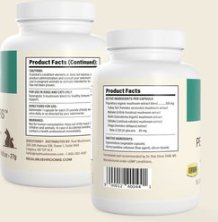 Real Mushrooms Pet Defenders Capsule Immune Supplement for Dogs & Cats, 90 count slide 2 of 9