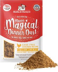 Stella & Chewy's Marie's Magical Dinner Dust Raw Chicken Freeze-Dried Dog Food Topper, 0.72-oz bag