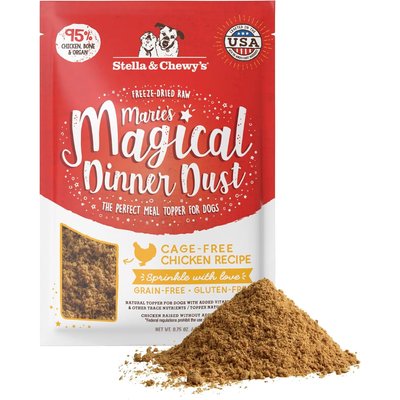 Stella & Chewy's Stella & Chewy's Marie's Magical Dinner Dust Raw Chicken Freeze-Dried Dog Food Topper, 0.72-oz bag