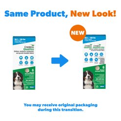 Credelio Quattro/Credelio Quattro-CA1 Chewable Tablets for Dogs, 50.1-100 lbs, 6 Chewables (6-mos. supply) slide 2 of 7