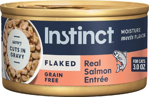 Instinct Flaked Real Salmon Entree in Gravy Wet Cat Food