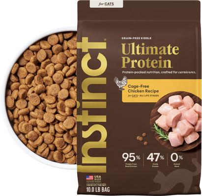 Instinct Ultimate Protein Cage-Free Chicken Recipe Grain-Free Dry Cat Food