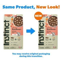 Instinct RawBoost Whole Grain Real Salmon & Brown Rice Recipe Dry Dog Food, 3.5-lb bag slide 2 of 9