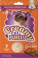 Fieldcrest Farms Chicken Lickable Cat Treats, 7 count