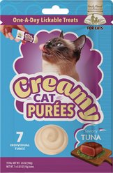 Fieldcrest Farms Tuna Lickable Cat Treats, 7 count