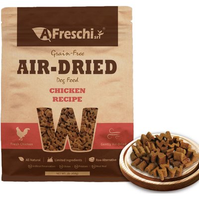 AFreschi AFreschi All Lifestages Gluten-Free Chicken Recipe Air-Dried Dog Food, 1-lb bag