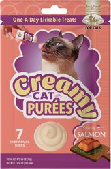 Fieldcrest Farms Salmon Lickable Cat Treats, 7 count