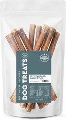 ORIGIN-88 12-inch Standard Bully Stick Dog Chews, 10 count