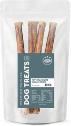 ORIGIN-88 12-inch Standard Bully Stick Dog Chews, 4 count