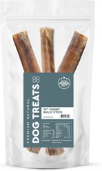 ORIGIN-88 12-inch Jumbo Bully Stick Dog Chews, 3 count