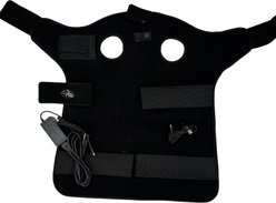 ORTHO EQUINE Red Light Horse Therapy Hood/Neck Wrap, Black
