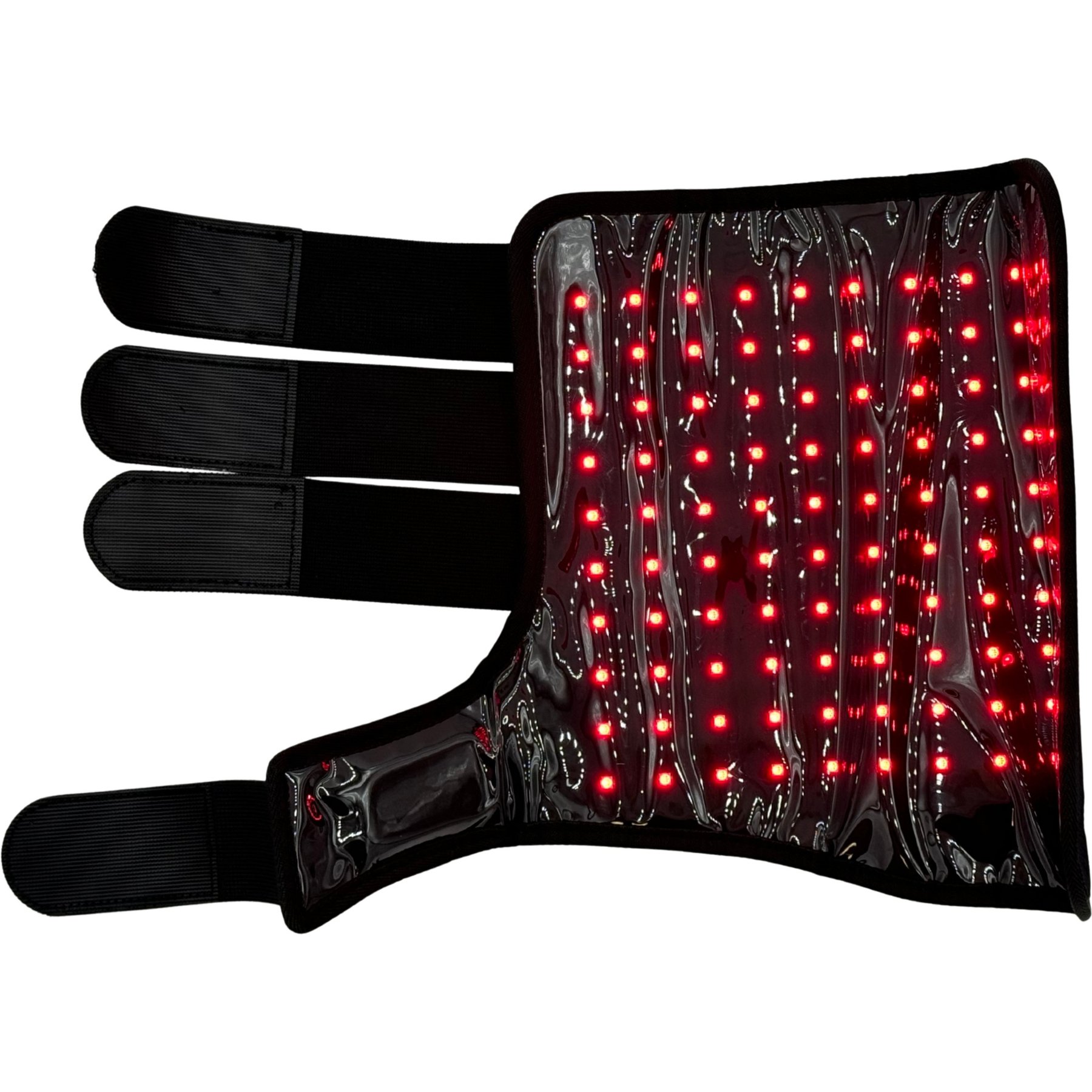 ORTHO EQUINE Red light Horse Therapy Tendon Wrap Single, Left, Black