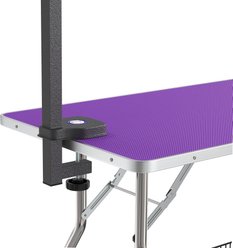 Flying Pig Grooming Heavy Duty Dog Grooming Table with Premium Arm, Purple, Small slide 2 of 6