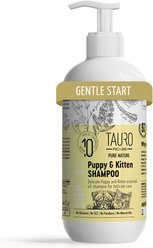 Tauro Pro Line Pure Nature Hypoallergenic Puppy & Kitten Shampoo, White/Yellow, 13.5-fl oz bottle