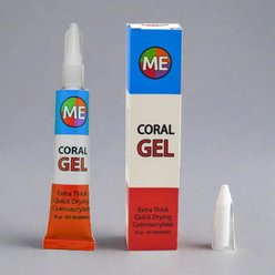 ME Coral Coral Gel Glue Aquarium Sealant, 20-g