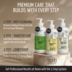 Tauro Pro Line Pure Nature Hypoallergenic Puppy & Kitten Shampoo, White/Yellow, 13.5-fl oz bottle slide 2 of 9