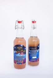 Home Brew Live Feeds Cosmopolitin Phytoplankton Liquid Fish Food, Pink, 15-oz bottle slide 1 of 3