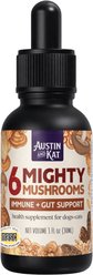 Austin and Kat Mighty Mushrooms Tincture Immune Supplement for Dogs, 1-fl oz bottle