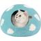 Show in main carousel: Meowfia Premium Felt Cat Cave Bed, Cloud Nap Blue, Large slide 1 of 8