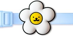 Jiby Dog Crew Daisy Jiby Dog Collar Accessory, White