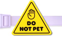 Jiby Dog Crew Do Not Pet Jiby Dog Collar Accessory slide 1 of 9