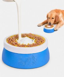 Cozypal Slow Feeder Lick Dog Bowl, Blue, 2.5-cup slide 1 of 9