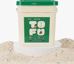 Happy & Polly Natural Tofu & Tapioca Blend Cat Litter, 20-lb bucket