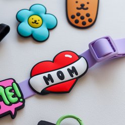 Jiby Dog Crew Mom Tattoo Jiby Dog Collar Accessory slide 2 of 8