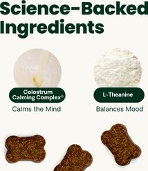 VetriScience Composure Calm & Confident Thunderstorms Support Chicken Liver Flavored Soft Chews Calming & Anxiety Supplement for Small Dogs, 30 count slide 2 of 9