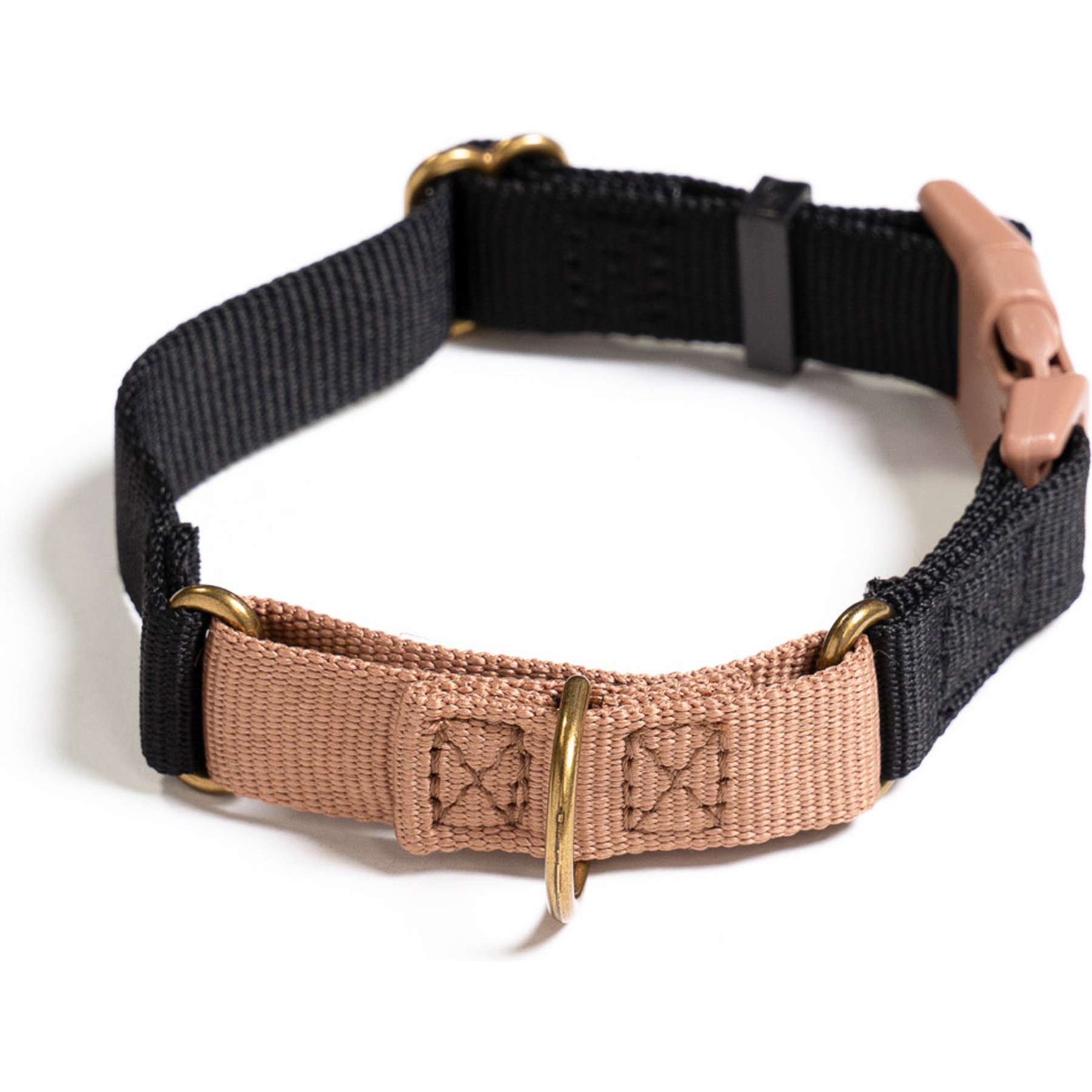 Awoo Marty Martingale Training Dog Collar, Tortoiseshell, X-Small: 8.5-in neck, 1/2-in wide
