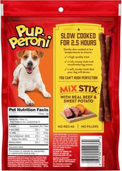 Pup-Peroni Mix Stix with Real Beef & Sweet Potato Dog Treats, 5.6-oz bag slide 2 of 8