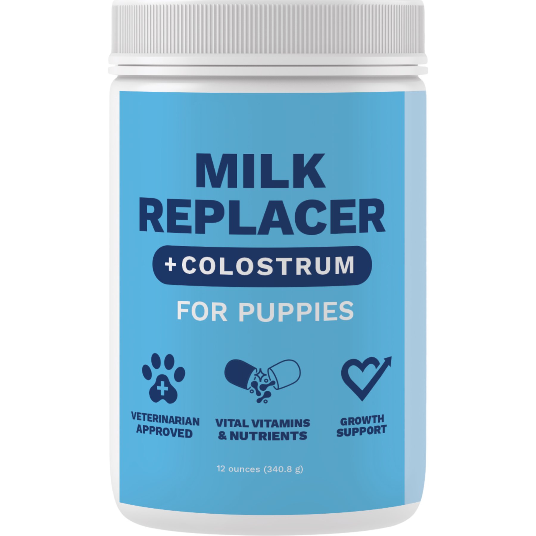 Under the Weather Immune Support Cow Milk Flavored Powdered Supplement for Dog & Puppies, 12-oz