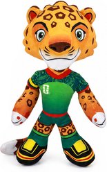FIFA Zayu Mascot Plush Dog Toy, Multicolor, 11.02 x 6.30 x 4.13-in