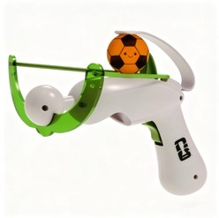 FIFA Pro Ball Exercise Launcher Cat Toy, White/Green, 7.87 x 6.30 x 5.71-in