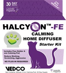 Halcyon Fe Starter Kit Calming Diffuser for Cats